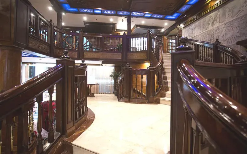 Lobby of the Princess Sarah II Nile Cruise Nile cruise